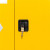 广立顺 防爆柜 锂电池危化品储存柜化学品酒精工业防火安全柜 22加仑黄色