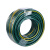 企桥 蛇皮管四季柔软管塑胶管网纹牛筋管排水管墨绿色清洁软管6分（内径20mm)50米