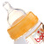 乐儿宝 (bobo)奶瓶  PPSU仿母乳防摔婴儿奶瓶 吸管带手柄宽口径奶瓶260ml橙色