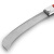 久保利 ST折合式香蕉刀不锈合金钢弯刀菠萝柚子蔬菜水果加工专业刀具