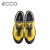 ECCO爱步户外多功能低帮系带女鞋  越乐 舒适运动休闲鞋 841623 黑色/黄色59226 38