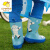 柠檬宝宝lemonkid韩国儿童雨鞋防水雨靴男童女童个性水鞋耐磨学生雨鞋LE201511蓝色宇航员24
