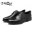 金利来（goldlion）男鞋 商务鞋正装鞋布洛克英伦风时尚皮鞋-596710416ABB-黑色-41码