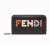 FENDI 芬迪 女士黑色牛皮FENDI字样拉链手拿包 8M0299 A13J F0X93