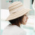 INMAN茵曼女帽子韩版时尚潮流圆顶遮阳帽英伦甜美可爱公主帽 卡其色 均码