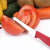 维氏VICTORINOX瑞士军刀厨刀系列 瑞士原产水果刀番茄香肠面包刀波浪刃牛排刀小刀6.7831.CB红色防滑手柄