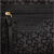 DKNY 唐娜·卡伦 女款黑色皮革蜥蜴纹印花单肩手提包 761510806 001
