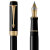 派克（PARKER） 世纪新品钢笔练字金属笔商务签字笔收藏纪念 书法钢笔 世纪纯黑金夹墨水笔-标准装
