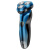 超人(SID) SA7156B 电动剃须刀 三头浮动刀头冲洗USB充电刮胡刀（亮蓝色）