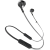 JBL TUNE205BT 无线蓝牙耳机 半入耳式运动耳机 手机游戏重低音苹果音乐耳机 T205BT 曜石黑