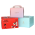 焙小爱生日蛋糕盒包装 纯色简约欧式奶油千层手提盒子带底托 8寸白