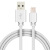 【京东配送】摩梵欧 长短快速充电数据线 适用于苹果iPhone7/6sPlus/iPad 1米-银色