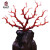 石之灵阿卡牛血珊瑚树枝树形重17.7g礼盒底座可收藏可礼高档礼品 仅此一款 红色