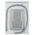 LG 8公斤直驱变频滚筒 洗烘一体洗衣机 静音 LED触摸屏 洁桶洗 6种智能手洗 奢华白 WD-AH455D0