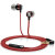 森海塞尔(Sennheiser) CX3.00 强劲低音 入耳式潮流出街耳机 红色