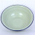 欧丽家 加厚搪瓷盆搪瓷碗怀旧复古素色搪瓷卷边搪瓷汤盆黄色16cm-24cm 20cm绿色碗