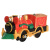 多美日本品牌玩具迪士尼电动小火车轨道车儿童玩具-卡通城基本套装（含轨道）TMYC856825