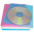 铭大金碟（MNDA） 光盘专用环保双面装PP袋 柔软50片装 颜色随机