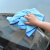 宏亿杉(HONYSON) 超细纤维擦车洗车巾吸水毛巾汽车专用清洁纤维洁洗车布洗车用品 宝石蓝 33*76cm 十条装