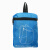 LATIT 超轻防泼水可折叠休闲背包双肩背电脑包 蓝色 网袋款