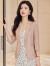 伊娅莎小西装外套女夏季薄款休闲七分袖小个子短款西服气质时尚职业上衣 8910白色西装 3XL码(建议130-140斤)