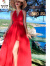 啄木鸟连衣裙女红色沙滩裙子仙女夏季新款海边度假性感露背吊带长裙 中国红 L