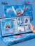 迪士尼(Disney)手账本礼盒套装 儿童生日礼物网红ins少女心记事本 学生笔记本文具套装创意 冰雪奇缘蓝色