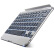 多彩（DeLUX）小i mini 蓝牙键盘 For iPad mini1/2/3 冰川白