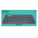 罗技（Logitech）K380 键盘 蓝牙键盘 办公键盘 女性 便携薄键盘 笔记本键盘 黑灰色