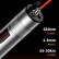 毕亚兹 镭射光纤测试笔 10-15公里充电红光源测试仪 10mW通光检测打光笔故障测试仪光缆断点检测器  gj15