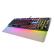 冰豹ROCCAT瓦肯VULCAN II MAX机械键盘104键电竞游戏RGB背光吃鸡英雄联盟LOL旗舰版MAX-黑蓝色