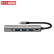 斯泰克 Type-c扩展坞MacBook雷电3转换器HDMI转接头4K投屏 适用苹果华为小米电脑USB-C转USB+3.5音频