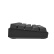 黑爵（AJAZZ） i610T有线蓝牙双模机械键盘 办公键盘 白光 61键 便携 多设备 苹果mac 黑色 青轴