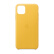 Apple iPhone 11 Pro Max 原装皮革手机壳 保护壳 - 橙柠黄色
