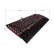美商海盗船 (USCORSAIR) K70 LUX 机械键盘 有线键盘 游戏键盘 全尺寸 红色背光 铝框体 黑色 樱桃青轴