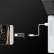 ESCASE Type-C转接头USB-C安卓数据线转换头 手机充电线转换器适用小米华为荣耀三星送挂绳黑