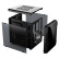 ICE 2代甲壳虫 黑色 mini机箱（标配风扇/侧透面板/USB3.0/240mm长显卡/静音防尘/SSD/背部走线/兼容中小板）