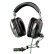 赛德斯（Sades） A90 飞行师 7.1声道带声卡 六色变光游戏耳机（军绿）
