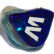 威士顿（Westone）ES Abalone Shell 贝壳系列面板 Pacifica 太平洋 海蓝波纹 右耳面板RIGHT