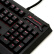谜石(MEGA STONE)德国原厂樱桃（cherry） mx黑轴幻刃系列HK10 单色红光 吃鸡 电竞机械键盘