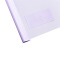 得力(deli)10只A4彩色抽杆文件夹拉杆夹报告夹 紫5538