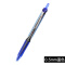 百乐（PILOT） 中性笔按动水性笔/针管笔/签字笔BXRT-V5顺滑流畅学生办公财务0.5mm 蓝色两支装