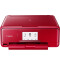 佳能（Canon）TS8180 红色 高品质照片打印一体机 精致版（喷墨打印、复印、扫描、无线）