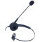 北恩（HION） FOR630呼叫中心专用话务员耳机 客服耳麦降噪舒适电话电脑USB头戴式可调音单耳 3.5mm双插头(适用双孔电脑) 单耳
