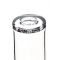 SHIMIZU/清水便携玻璃杯 单层时尚透明水杯 带过滤网泡茶水晶杯子 8132 魔芋色 400ml