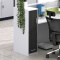 屏风办公桌简约职员桌员工桌员工位工作位电脑桌卡座7字型单人位含椅子
