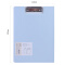 得力(deli)乐素系列A4竖式折页板夹 实用会议文件夹 蓝72500