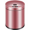 欧本（OUBEN） 自动感应垃圾桶家用智能电动翻盖卫生桶卫生间客厅厨房创意带盖抖音同款垃圾筒 玫瑰金(6L)