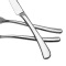 美厨（maxcook）不锈钢刀叉勺餐具三件套 西餐餐具 银月系列 MCGC-163 加厚 防烫 耐摔