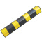万克宝（WORKPRO）W138139N 橡胶圆形护角条 柱子反光防撞保护条 地下车库停车场护墙角0.8M(30个装）